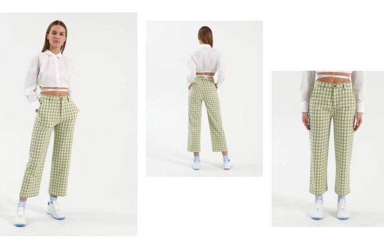 Spodnie wide-leg