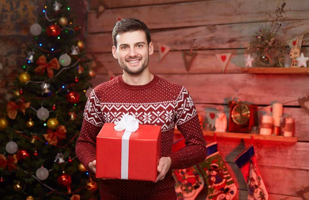 Zestawy prezentowe dla mężczyzn pod choinkę.