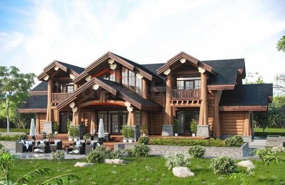 Nowoczesne domy z bali