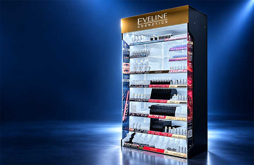 Jak szafy kosmetyczne wpływają na atrakcyjność ekspozycji i skuteczność sprzedaży produktów beauty?